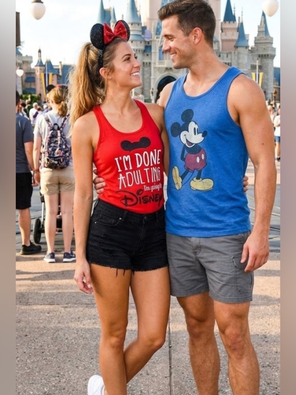 LAST ONE: Red!!! DISNEY “Done Adulting I’m Going to Disney” New ⭐️